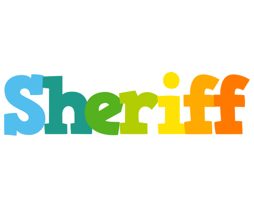 Sheriff rainbows logo