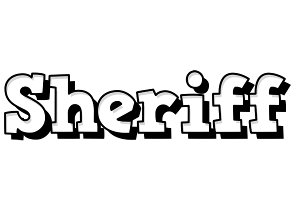 Sheriff snowing logo
