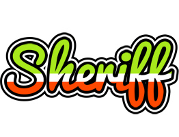 Sheriff superfun logo