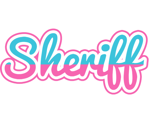 Sheriff woman logo