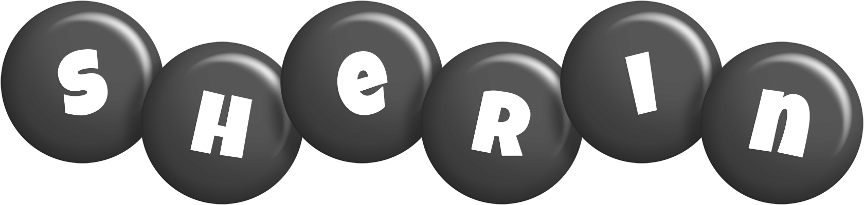 Sherin candy-black logo