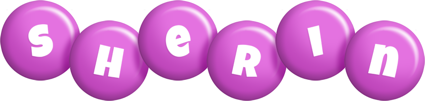 Sherin candy-purple logo
