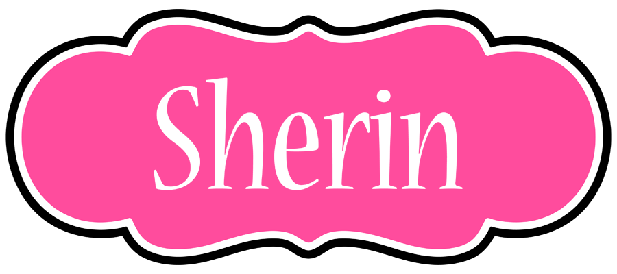 Sherin invitation logo