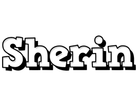 Sherin snowing logo