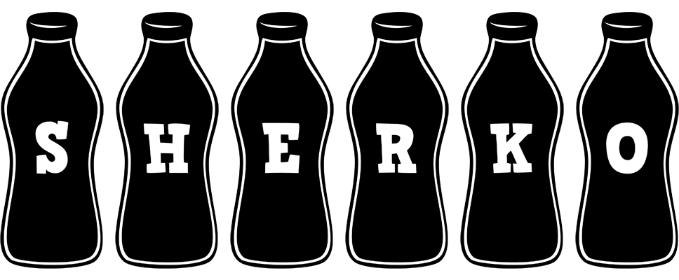 Sherko bottle logo