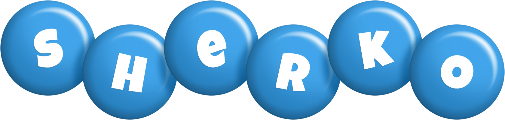 Sherko candy-blue logo