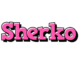 Sherko girlish logo
