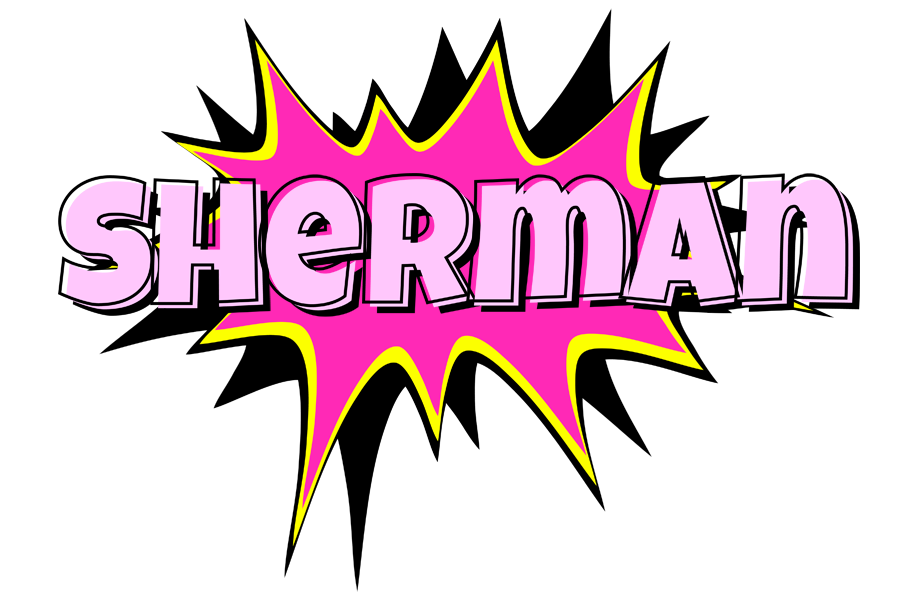 Sherman badabing logo