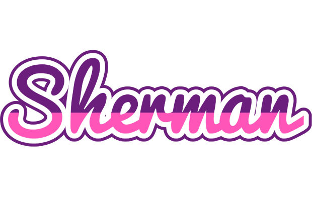 Sherman cheerful logo