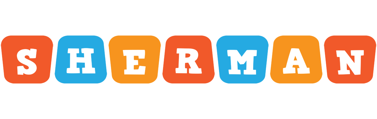Sherman comics logo