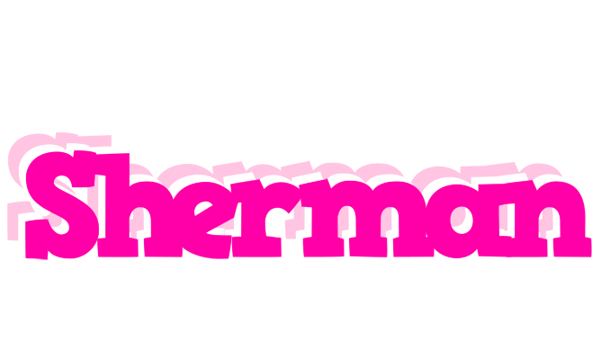 Sherman dancing logo