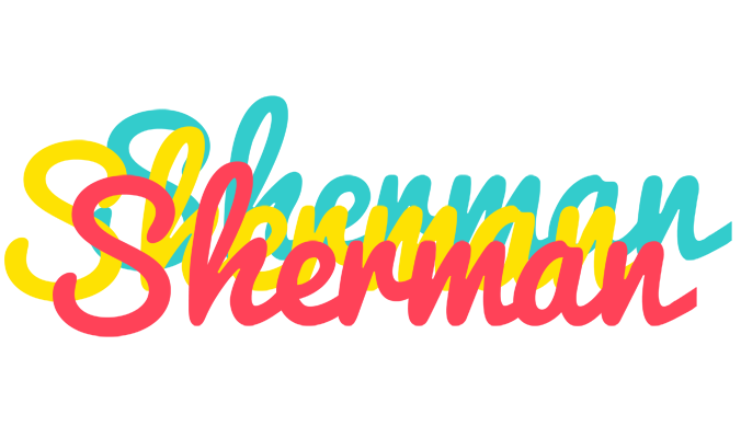 Sherman disco logo