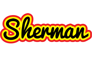 Sherman flaming logo