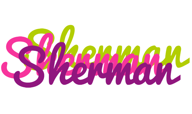Sherman flowers logo