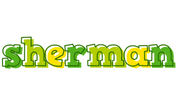 Sherman juice logo