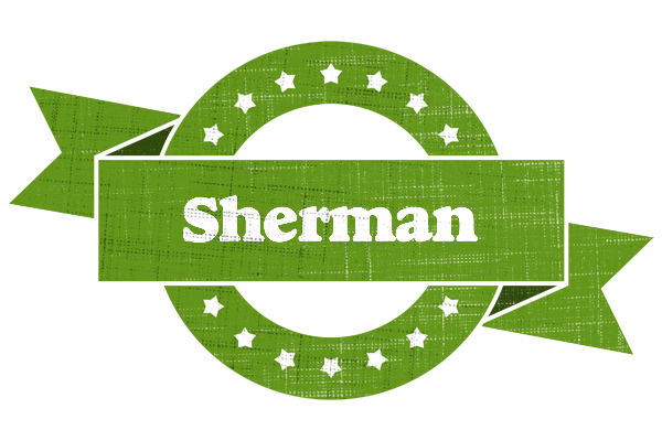 Sherman natural logo