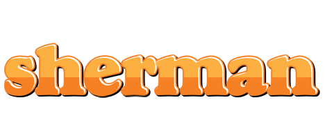 Sherman orange logo