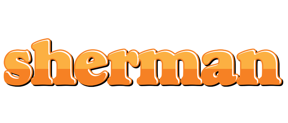 Sherman orange logo