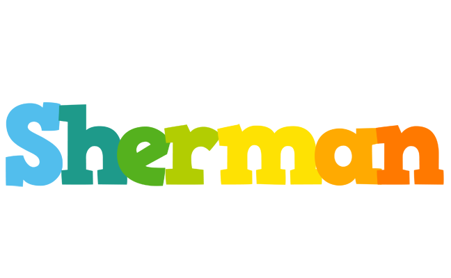 Sherman rainbows logo