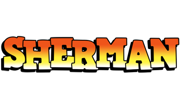 Sherman sunset logo