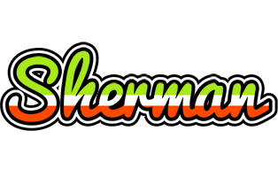 Sherman superfun logo