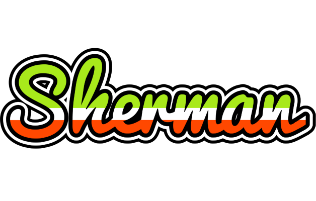 Sherman superfun logo