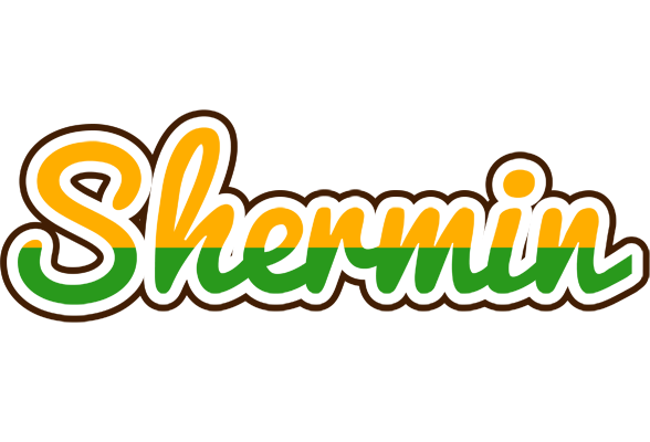 Shermin banana logo