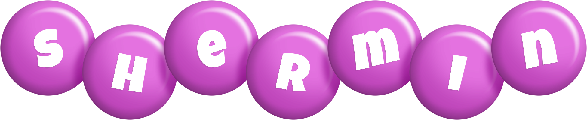 Shermin candy-purple logo