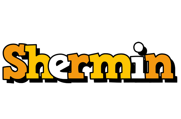 Shermin cartoon logo