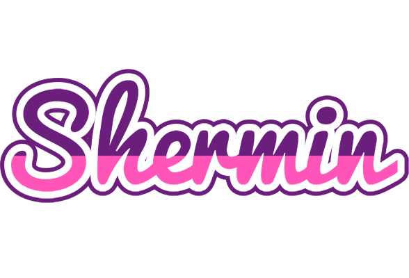 Shermin cheerful logo