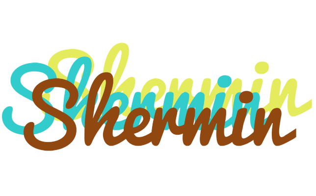 Shermin cupcake logo