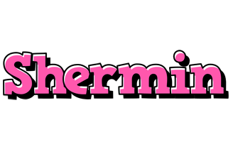 Shermin girlish logo