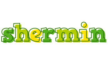 Shermin juice logo