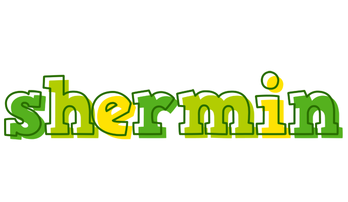 Shermin juice logo