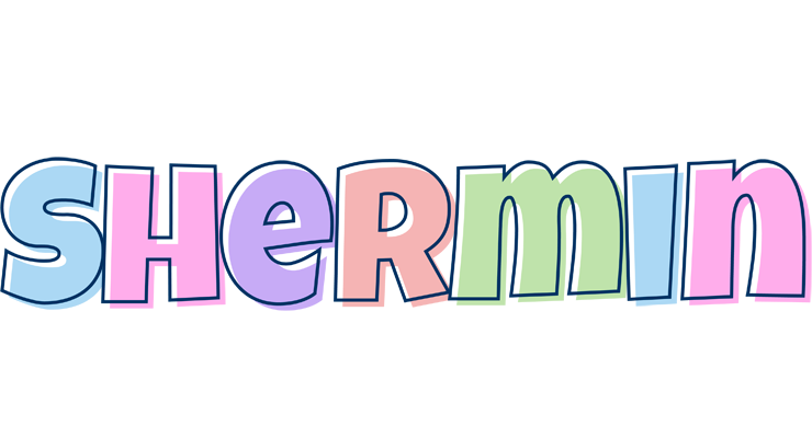 Shermin pastel logo