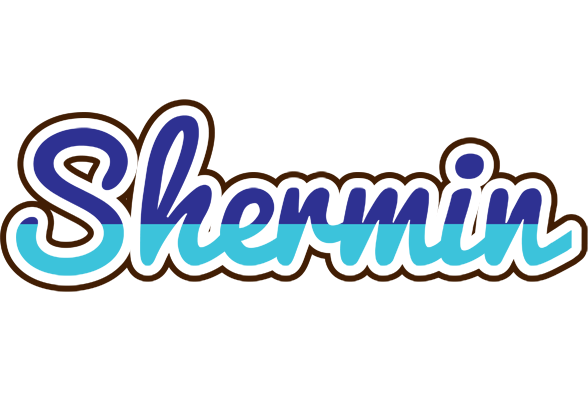 Shermin raining logo