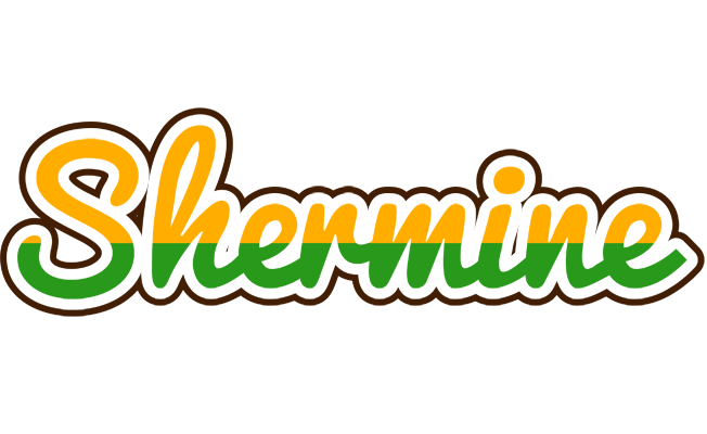 Shermine banana logo