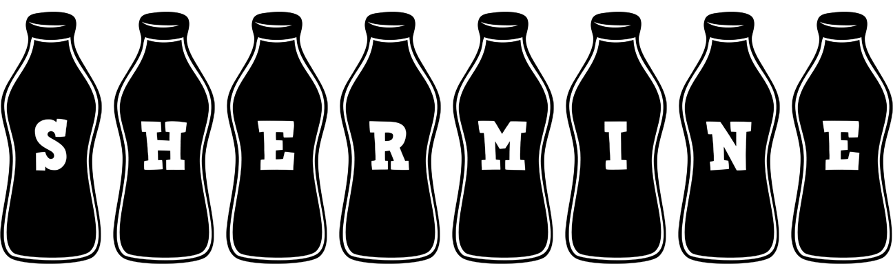 Shermine bottle logo