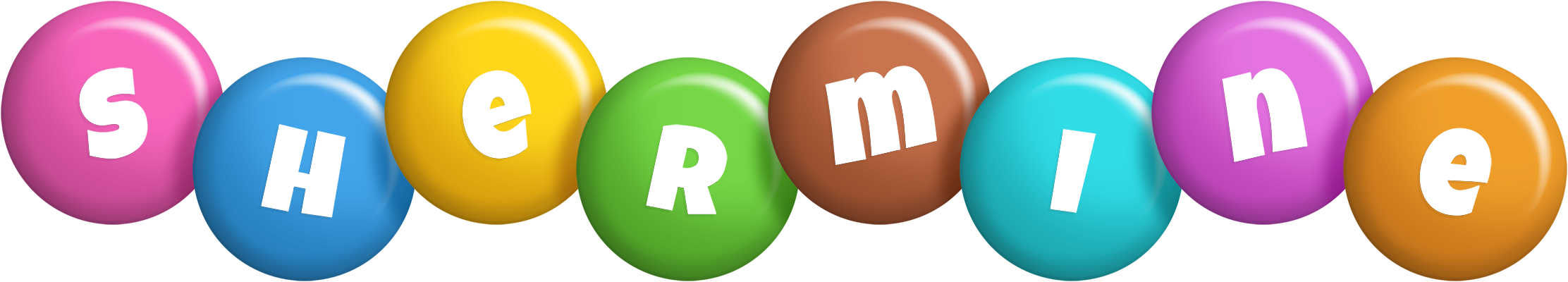 Shermine candy logo