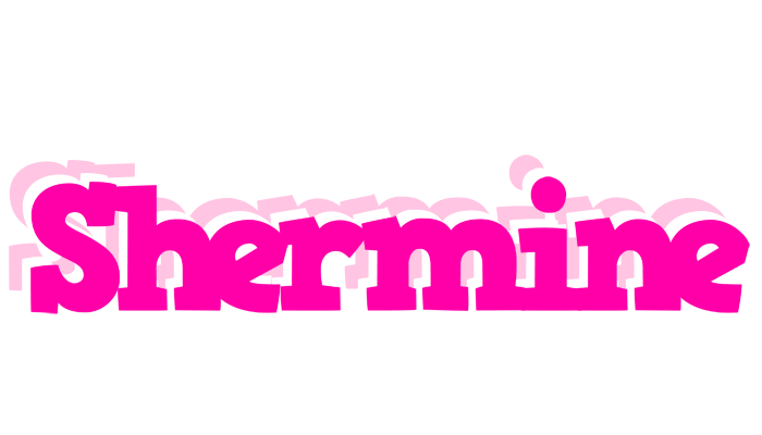 Shermine dancing logo
