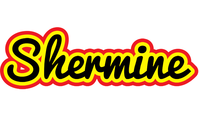Shermine flaming logo