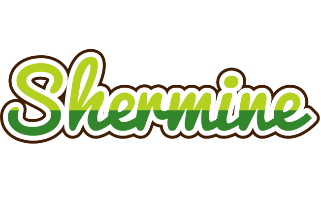 Shermine golfing logo