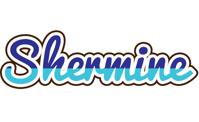 Shermine raining logo