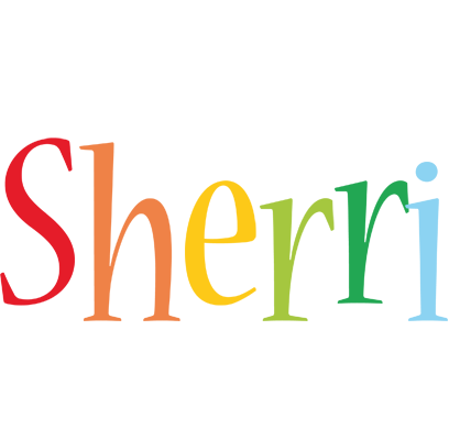 Sherri birthday logo