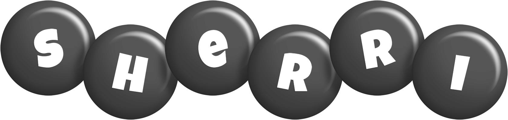 Sherri candy-black logo