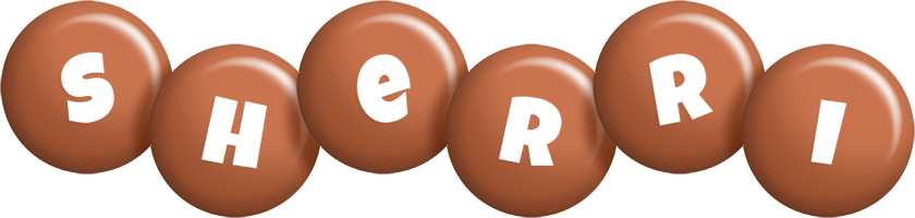 Sherri candy-brown logo