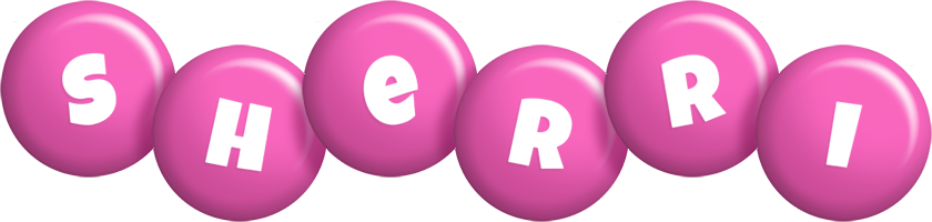 Sherri candy-pink logo