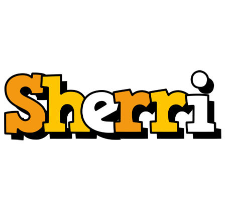Sherri cartoon logo