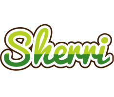 Sherri golfing logo