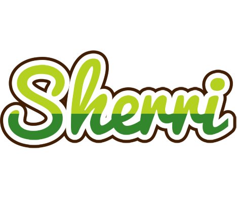Sherri golfing logo